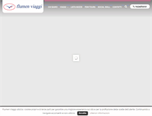 Tablet Screenshot of flumenviaggi.it